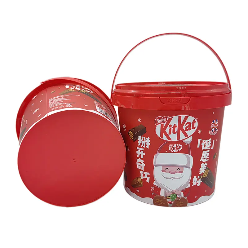 Enjeksiyon Kalıplama ile IML Etiket PP Snack Kabı